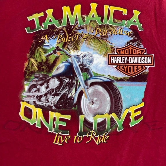 Harley Davidson Red Jamaica One Love 🔥 - Picture 6 of 6